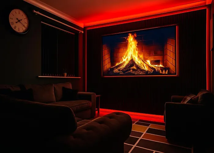 Feriehus Lister Park 2bed Detached House Parking Cinema Screen Games